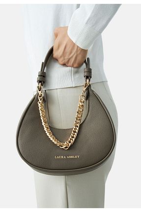 کیف دوشی قرمز زنانه پارچه ای Laura Ashley - کد 875931236