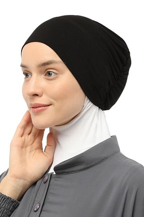 کلاه شنای حجاب مشکی زنانه Altobeh - کد 199501673