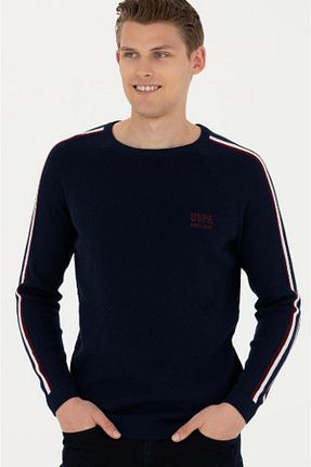 پلیور سرمه ای مردانه ساده U.S. Polo Assn. - کد 875937710