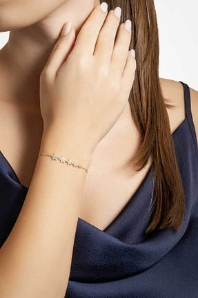 دستبند نقره زرد زنانه 925 عیار So Chic - کد 366963092