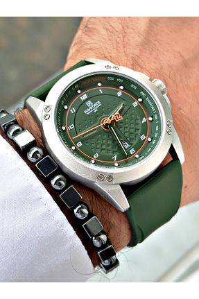ساعت مچی خاکی مردانه 45 میلی متر Naviforce - کد 793996289