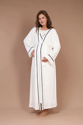 لباس شب بارداری نباتی زنانه ساده Genel Markalar - کد 875949528