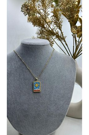 گردنبند استیل ( فولاد ) زرد زنانه استیل (فولاد) BG ACCESSORİESS - کد 875947248