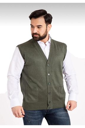 جلیقه خاکی مردانه رگولار Genel Markalar - کد 875947667