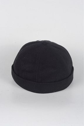 کلاه مشکی زنانه پشمی mercantoptan - کد 875953689