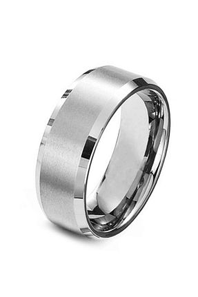 انگشتر استیل (فولاد) طوسی مردانه استیل (فولاد) Chavin - کد 358083878