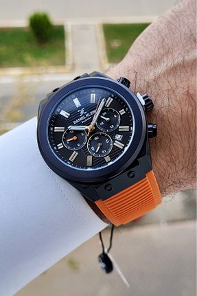 ساعت مچی مشکی مردانه 45 میلی متر Daniel Klein - کد 875958499