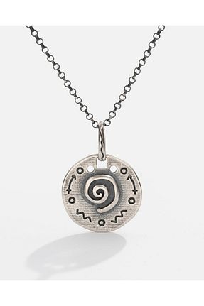گردنبند نقره مشکی مردانه 925 عیار MEKS JEWELS - کد 875957867