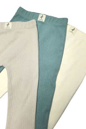 ساق شلواری نباتی بچه گانه بافتنی Stork - کد 804200348