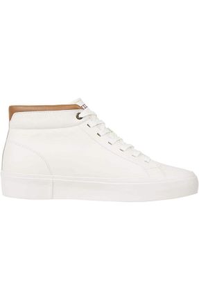 کفش اسنیکر سفید مردانه چرم اصل Tommy Hilfiger - کد 875967598