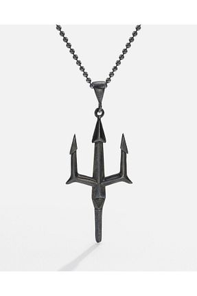 گردنبند نقره مشکی مردانه 925 عیار MEKS JEWELS - کد 875958497