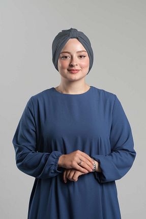 کلاه شنای حجاب طوسی زنانه HÜRREM BONE - کد 875963660