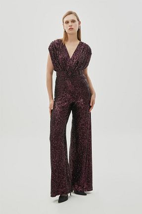 سرهمی زرشکی زنانه آستین افتاده Exquise - کد 865215427