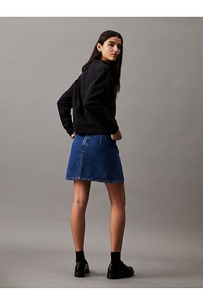 سوئیشرت مشکی زنانه ساده Calvin Klein - کد 875986184