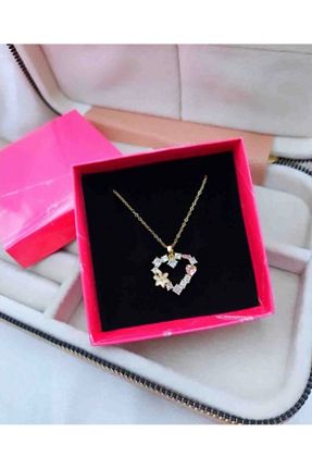 گردنبند استیل ( فولاد ) طلائی زنانه استیل (فولاد) DENİZ - کد 806779457