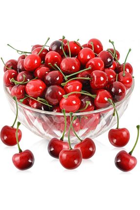 گل خشک و مصنوعی قرمز Nettenevime - کد 804605309