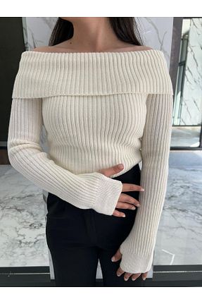 پلیور نباتی زنانه ساده Ruby - کد 876105021