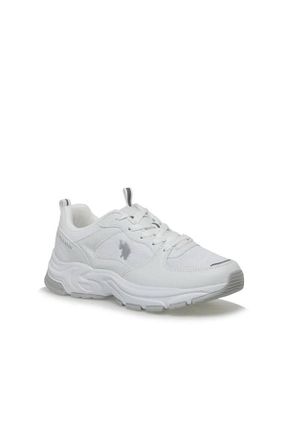 کفش اسنیکر سفید زنانه بند دار U.S. Polo Assn. - کد 876128701