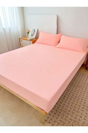 ست ملحفه تکنفره صورتی رافورس Monti Home COLLECTİON - کد 876199954