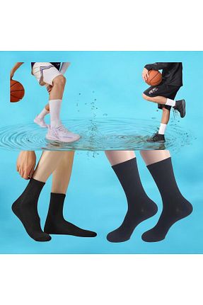 جوراب اسپرت مشکی زنانه پنبه ای Gök Sports - کد 876220431