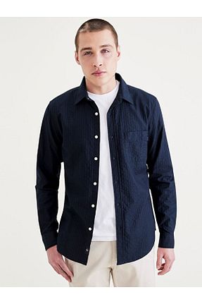 پیراهن آبی مردانه اسلیم فیت Dockers - کد 869926738