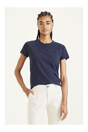 تیشرت آبی زنانه رگولار Dockers - کد 787847912