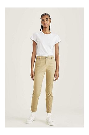 شلوار بژ زنانه پلی استر Dockers - کد 786344994