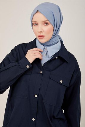 کت حجاب سرمه ای زنانه رگولار Armine - کد 704260591