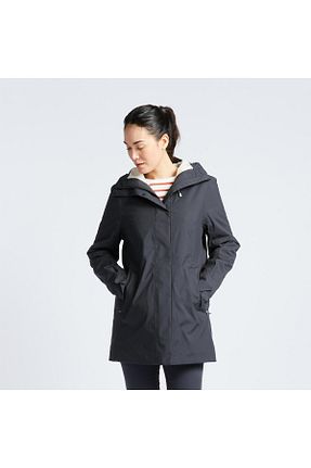 بادگیر و بارانی اسپرت طوسی زنانه رگولار Decathlon - کد 876296937