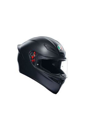 کلاه ایمنی موتور سواری مشکی Kapalı Kasklar AGV - کد 85927278
