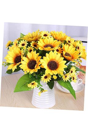 گل خشک و مصنوعی زرد ALSHOP - کد 842956960