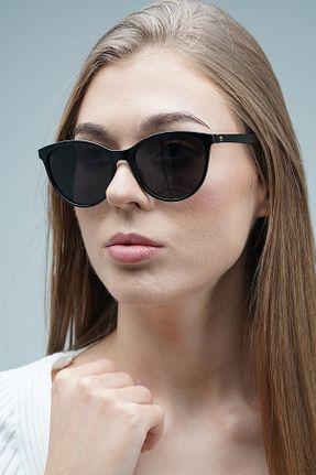عینک آفتابی مشکی زنانه پلاریزه LOOKUP - کد 874784154