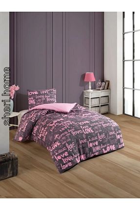 روتختی تک نفره صورتی پنبه ای Sheri Home Tekstil - کد 810777919
