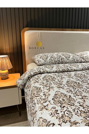 روتختی دونفره قهوه ای پنبه ای Boreas Home - کد 876341073
