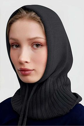 کلاه پشمی مشکی زنانه پنبه ای Uniquetrenders - کد 876365836