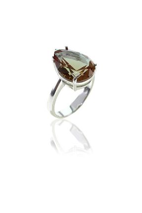 انگشتر نقره سفید زنانه 925 عیار Söğütlü Silver - کد 4898274