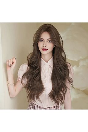 کلاه گیس نارنجی زنانه favorim peruk - کد 876442718