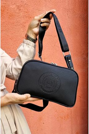 کیف دوشی مشکی زنانه چرم مصنوعی Just Polo - کد 780703675