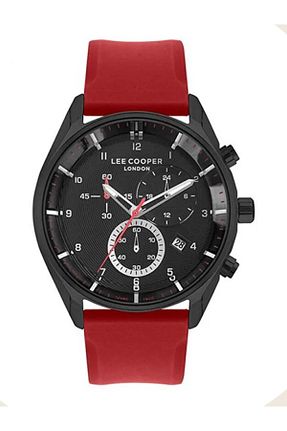ساعت مچی مشکی مردانه بالای 46 میلی متر Lee Cooper - کد 876507161