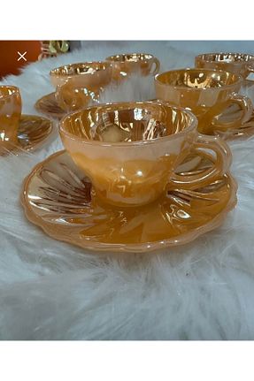 فنجان قهوه طلائی 6 نفره TURAB - کد 876527338