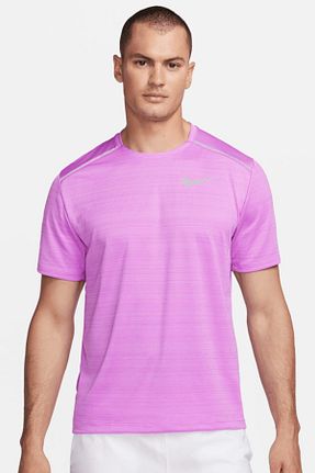 تیشرت اسپرت بنفش مردانه Fitted Nike - کد 854139009