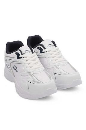 کفش اسنیکر سفید زنانه بند دار Slazenger - کد 860706312