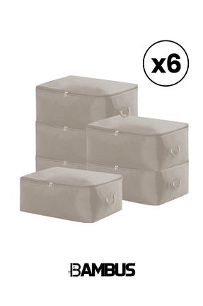 خورجین بژ Bambus Home - کد 876790644