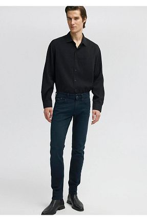 شلوار جین سرمه ای مردانه پاچه تنگ Mavi - کد 815141689