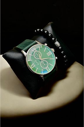 ساعت مچی سبز زنانه 36-40 میلی متر pullmarkt - کد 876654326