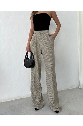 شلوار پارچه ای رنگی زنانه بلند Bak