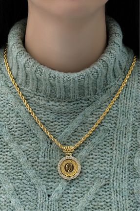 گردنبند طلا زرد زنانه 8 عیار aytekgold - کد 876797454