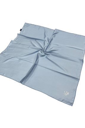 روسری آبی پلی استر Levidor - کد 876680292