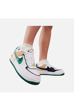 کفش اسنیکر سفید زنانه چرم اصل Nike - کد 876798227