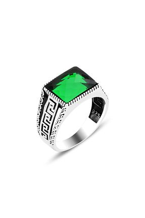 انگشتر نقره مردانه زیرکن Metay Silver - کد 876760993